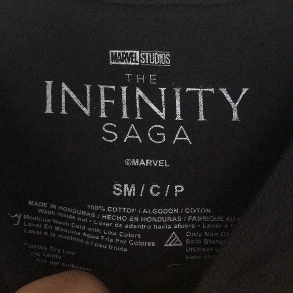 Marvel wakanda graphic black and yellow short sleeve shirt - Picture 2 of 4